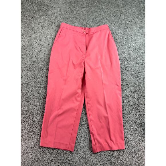 CB Collections Pants Womens 8 Petite Polyester Spandex Capri Trousers Ladies - Picture 1 of 13